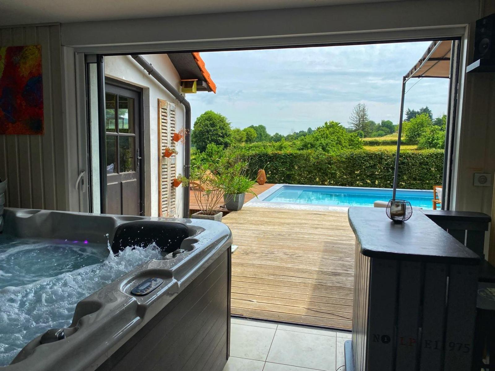 Gite Piscine Jacuzzi Privatises Clos Valentin Freulleville Екстериор снимка